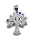 Sterling Silver Colored Tree of Life Pendant